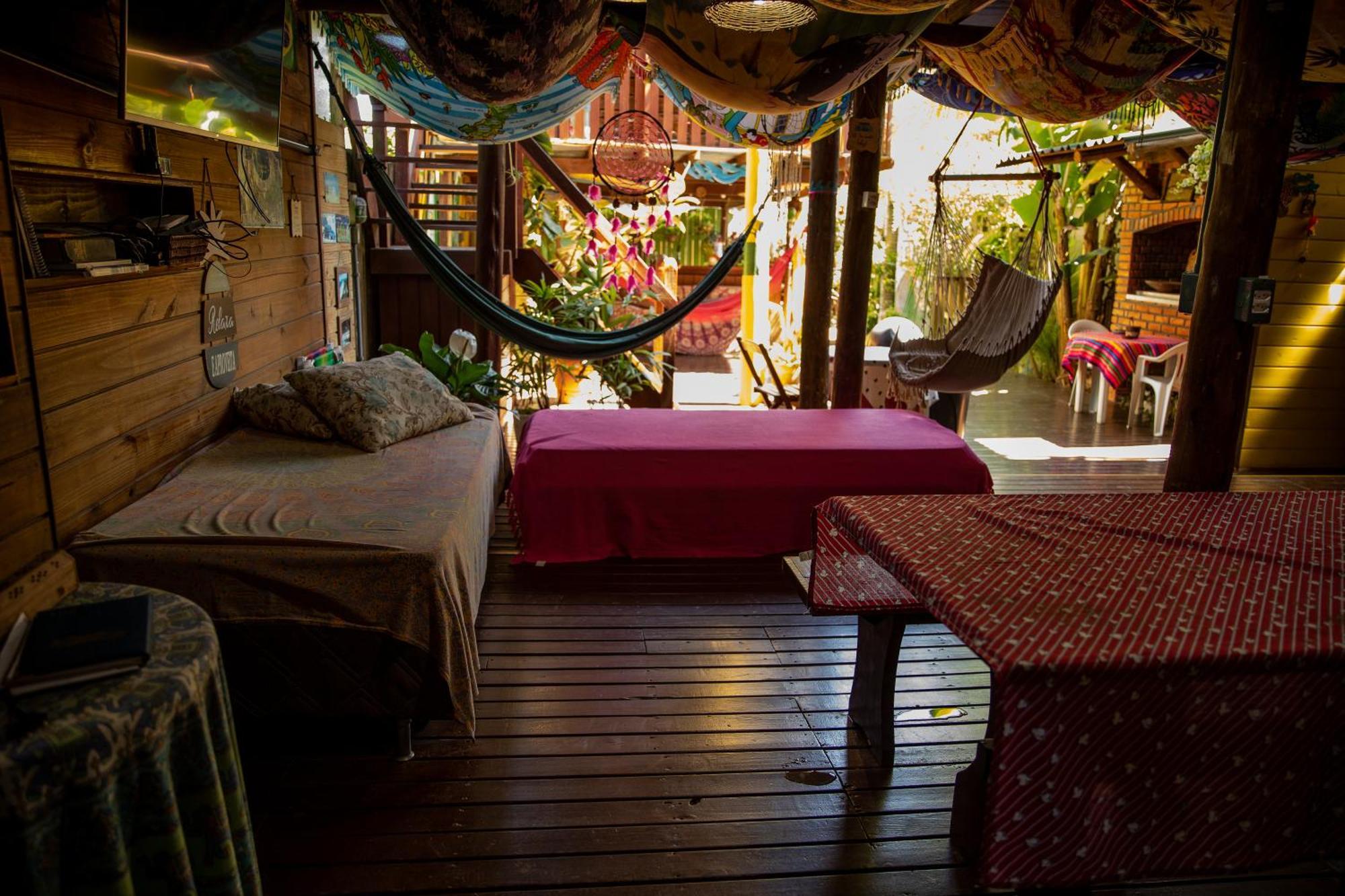 Guarda Encantada Surf Hostel Palhoca Ngoại thất bức ảnh